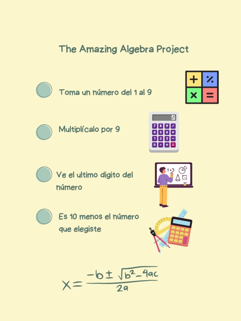 Proyecto de Álgebra Asombroso | PDF