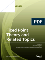 Fixed Point Theory and Related Topics