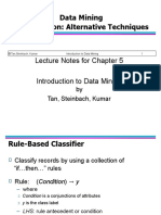 Data Mining Alternative Classification Notes