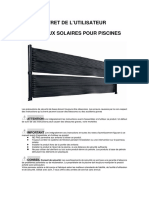 Solar Panel Manual French
