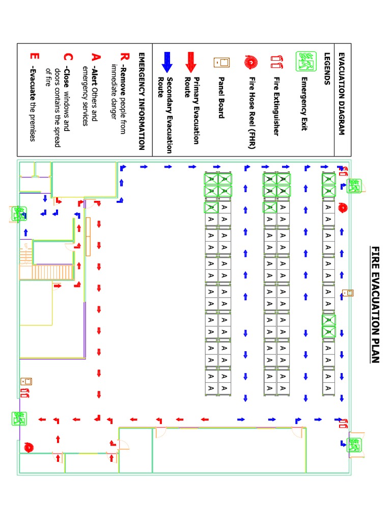 Fire Evacuation Plan Pdf