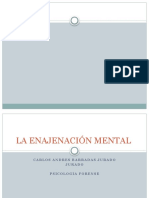 Enajenación Mental