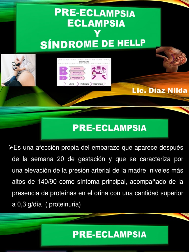 Pre-Eclampsia Eclampsia | PDF | El embarazo | Embarazo humano