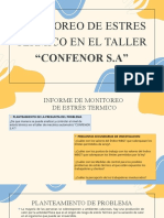 Informe de Estres Termico "Confenor S.a"