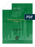 The Dynamics of Inflation in Nigeria