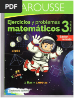 Larousse 4 Grado, Ejercicios Matemáticos | PDF