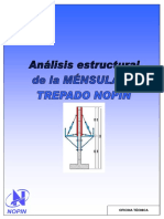 Analisis Estructural Ménsula de Trepado NOPIN Rev01 - 10 - 09