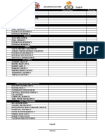 SSG Election Tally Sheet