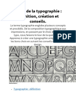 Guide de La Typographie
