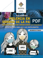 Guia, Violencia en La Sombra de La Pandemia - Participantes