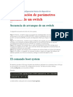 Configuración Básica de Dispositivos