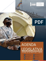 Agenda Legislativa Del 15 Al 19 de Mayo de 2023