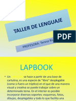 LAPBOOK-TallerLenguaje 5°básico