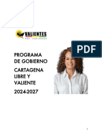 Programa de Gobierno Judith Pinedo Florez