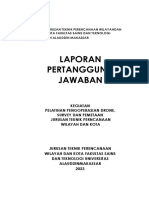 LPJ Pelatihan Drone