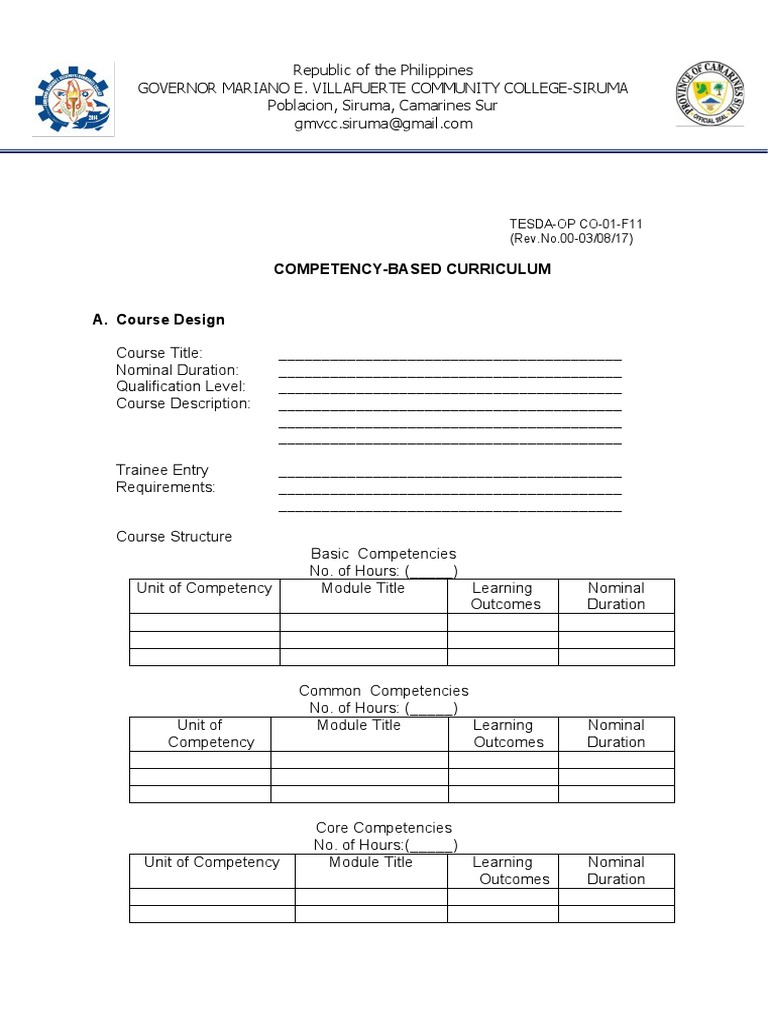 CBC Template PDF