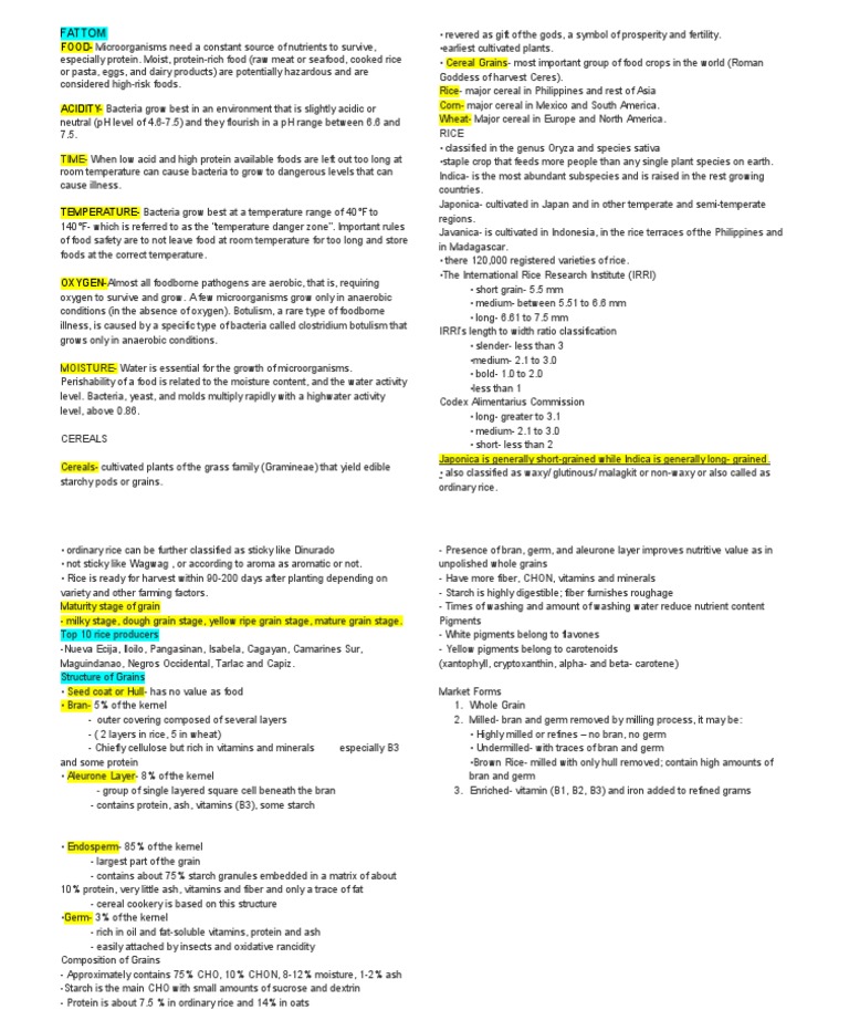 Basic Foods | PDF