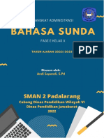 Perangkat Ajar Basa Sunda Fase E