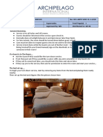 Policy & Procedures - Turn Down Service V002 31-3-2020