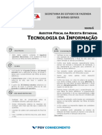 Auditor Fiscal Da Receita Estadual Tecnologia Da Informacaocns003 Tipo 1