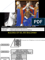 2DO SEMANA 8 HIST II BIM Iglesia en El Feudalismo