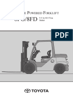 Forklift Dimensi Lengkap