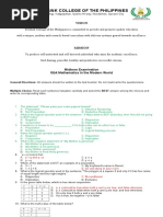 Midterm Exam Shuffled Basis