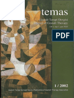 P Temas 1 - Ieştalt T Erapi Dergisi. Geştalt Terapi Derneği Yayını - Publication of Gestalt Therapy Association