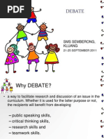 Introduction To Debate