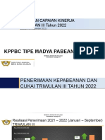 Laporan Capaian Kinerja KPPBC Jember Triwulan III FIX