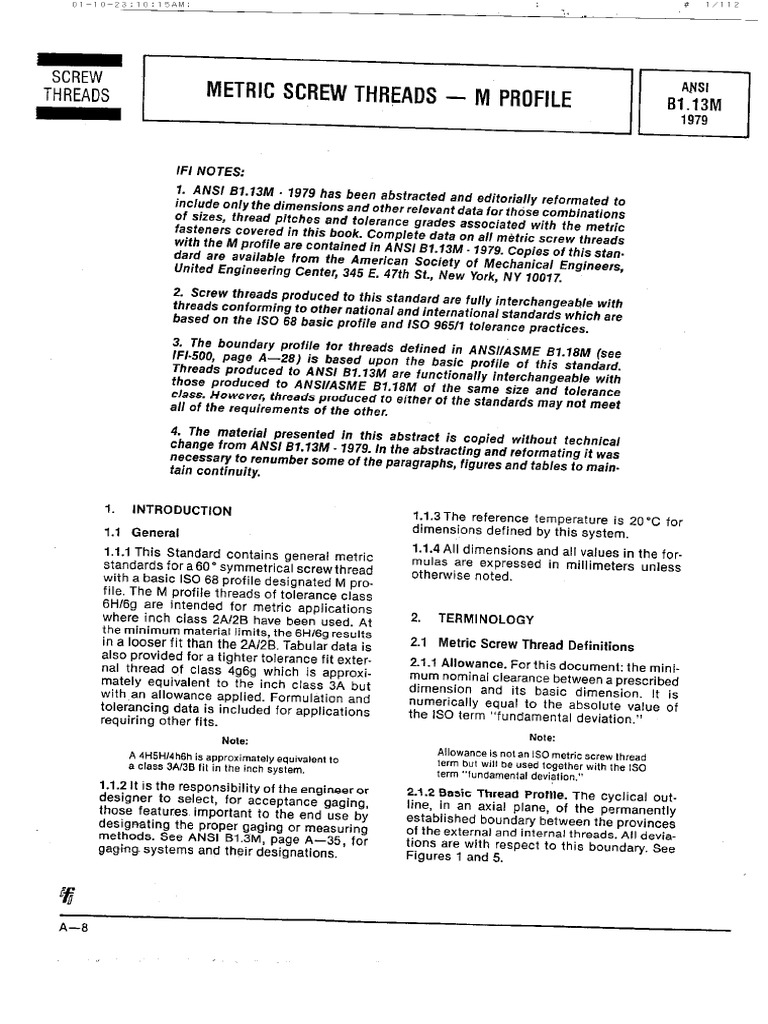 Asme B1.13m Pdf