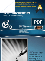 BES 108 - Fluid Properties 1