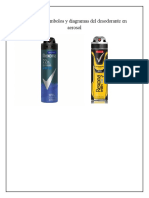 Proyecto de Símbolos y Diagramas Del Desodorante en Aerosol