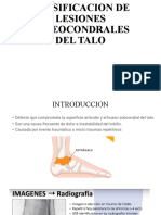 Lesiones Osteocondrales Del Talo