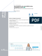 Pandanus Amaryllifolius Extract: Fabrication Dye-Sensitized Solar Cells (DSSC) Using