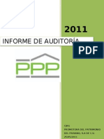 formato ejemplo de informe de auditoría