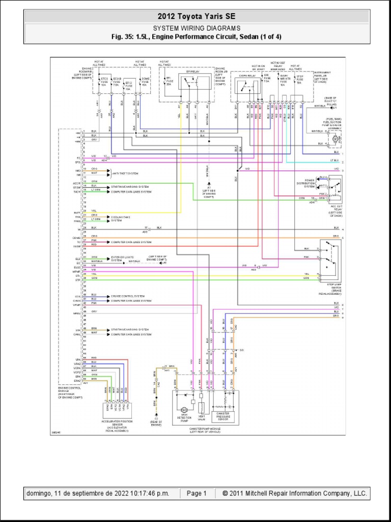 2012 YARIS REPAIR MANUAL intelligence overview