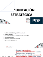 Unidad 2 Comunicación Estratégica 2022