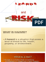 HAZARDS Risks