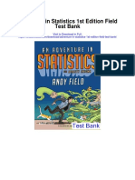 Adventure in Statistics 1st Edition Field Test Bank
