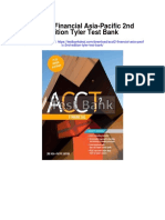 Acct2 Financial Asia Pacific 2nd Edition Tyler Test Bank