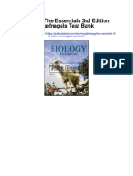 Biology The Essentials 3rd Edition Hoefnagels Test Bank