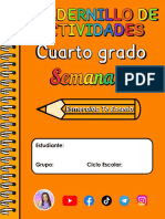 ? 4° S1 - CUADERNILLO DE ACTIVIDADES ? Esmeralda Te Enseña ? ANEXOS?