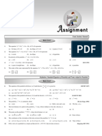 Conic Sections MCQ