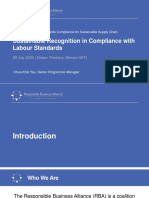 RBA Presentation - Sustainable Recognition in Compliance With Labour Standards - MITI Briefing 20200729