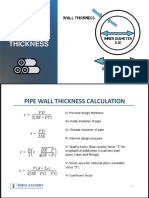 Pipe Wall Thickness 