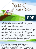 Effects of Malnutrition