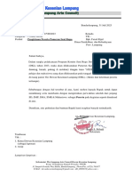 Surat Rekomendasi Mejeng Jejamo