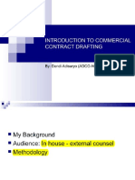 Commercial Contract Drafting