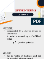 Grade 7 Undefined Terms